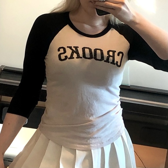 2 for 30‼️ Crooks and Castles logo baseball shirt - Picture 2 of 4